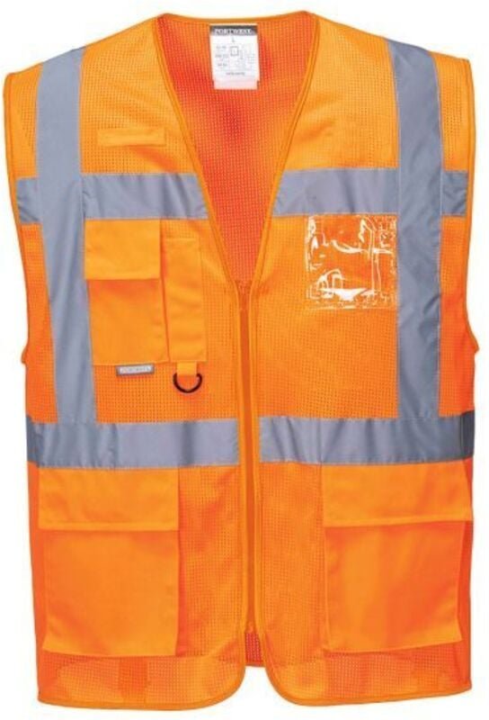 Gilet HV Meshair Athène Orange M