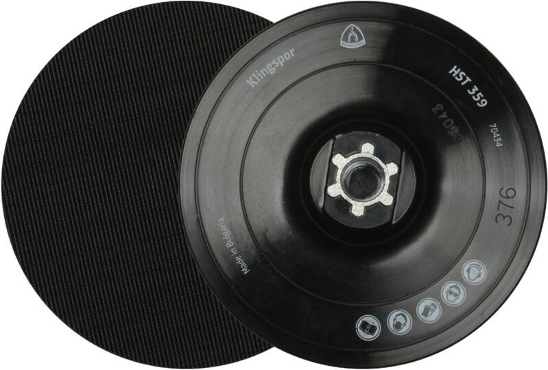 Klingspor HST359 Haftstützteller, 125 mm Gewinde M 14