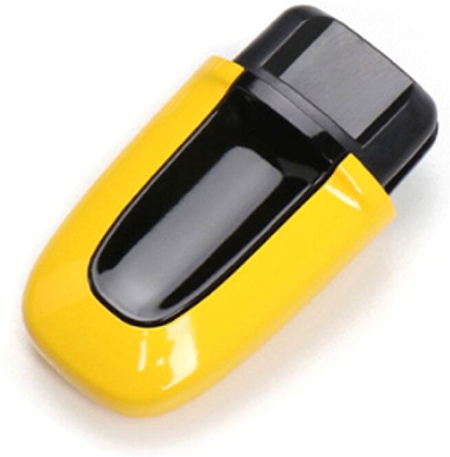 Tlily - Auto Start Schlüssel Schalter Ein-Klicken Zündung Trim für Porsche Boxster Cayman 911 Cayenne Macan 2013-2023 St...