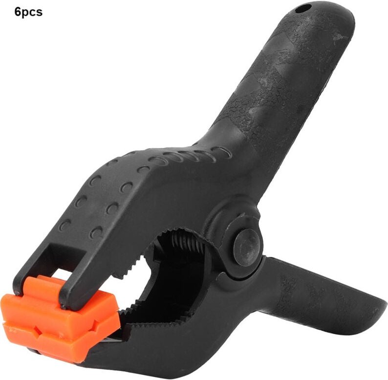 Federklemme, robuste Kunststoffklemme Typ A, ergonomischer Griff, kleines, tragbares und robustes Befestigungswerkzeug f...