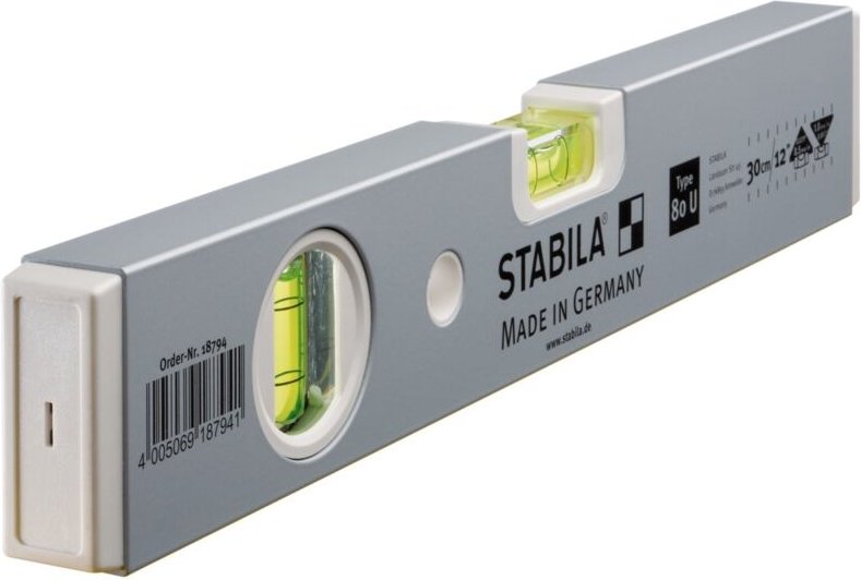 Type 80 u 18794 Wasserwaage 30 cm 0.5 mm/m - Stabila