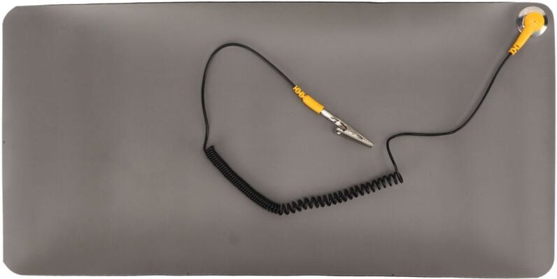 Antistatische Tischmatte, 3-lagige, weiche Gummimatte, leicht zu transportieren für den Arbeitsplatz