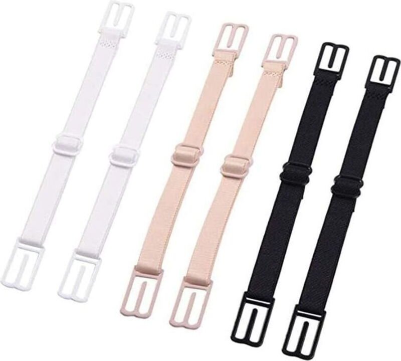 BH-Zubehör-Clips – 6-teiliges Set rutschfester BH-Trägerhalter für sicheren Halt