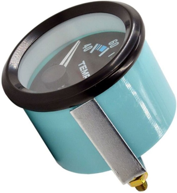 Wassertemperaturanzeige für Automotoren, 12 V, Wassertemperaturanzeige für Autos, 40-120 Grad Celsius, Wassertank-Füllst...