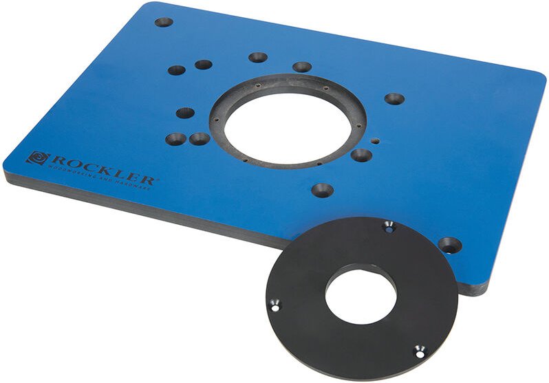 Fräsplatte aus Phenol für Triton Oberfrräsen 210 x 298 mm Einlegeplatte