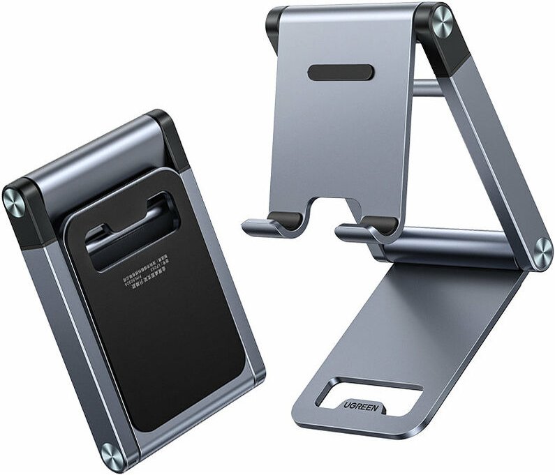 Faltbarer Ständer Smartphoneständer Telefonständer Handyhalterung Grau (LP263) - Ugreen