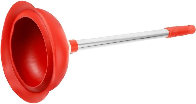 Toilettenpümpel mit Langem Griff Robuster Saugglocke für Verstopfte Closestool abflüsse Effizientes Sanitärwerkzeug zur ...