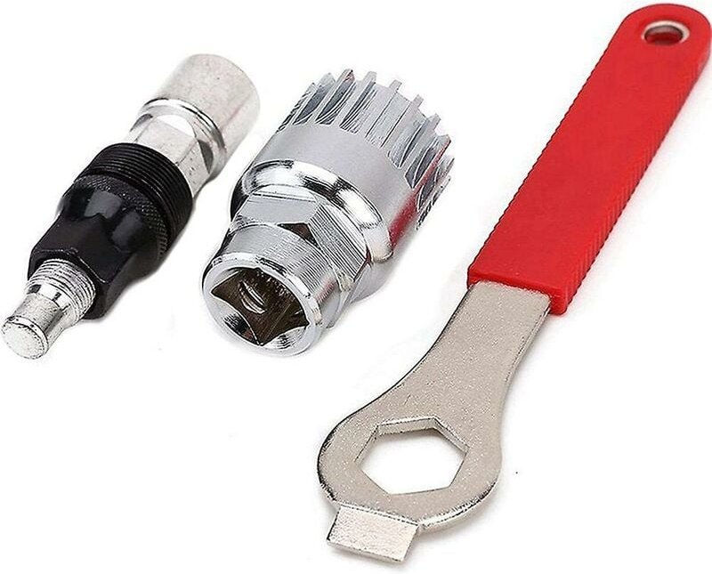 Woosien - Fahrrad-Kurbel-Abzieher, Fahrrad-Reparatur-Werkzeug-Set, Tretlager-Entferner