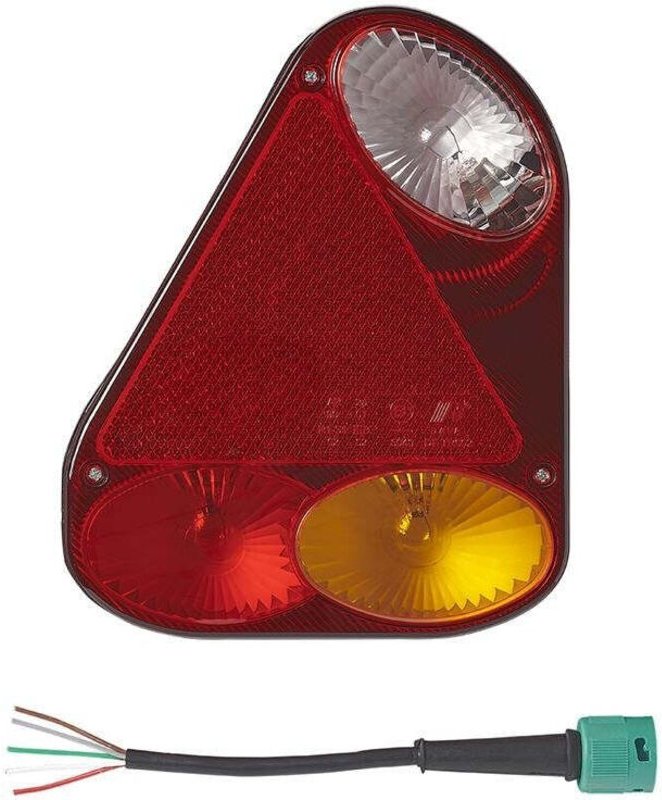 Ruckleuchte 5 funktionen 218x174mm rechts q teile