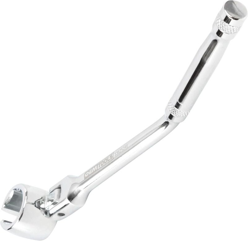 Lambdasondenschlüssel (22 mm), kompatibel mit Ford 4.6- und 5.4-Motoren, drehbarer Kopf, Chrom-Vanadium-Stahl, ergonomis...