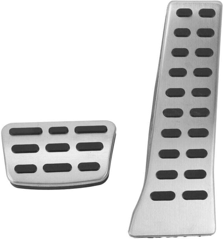 Couvercle De Pédale D'Accélérateur Antidérapant En Acier Inoxydable Pour Transmission Automatique