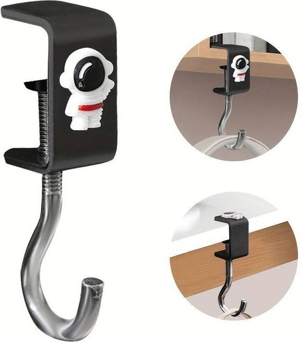 Rucksackhaken, tragbarer Kopfhörerhalter für den Schreibtisch, reduziert Unordnung auf dem Schreibtisch