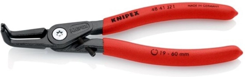 Knipex Präz.-Sicherungsringzange mit 90° gewinkelter Spitz - 4841J21