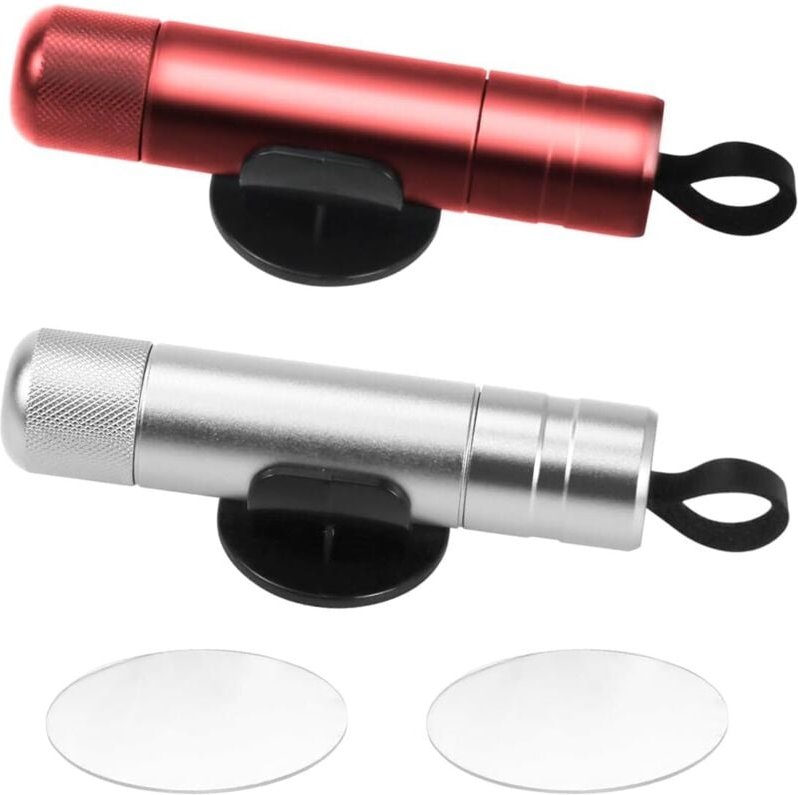 Stück Fensterbrecher, Sicherheitsgurtschneider, 2-in-1 tragbarer Autofensterbrecher und Sicherheitsgurtschneider, Sicher...