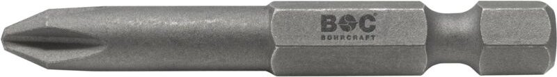 Bohrcraft Bit Einsatz 1/4 Zoll sechskant - Biteinsatz PH 2 Länge 50mm - 50 Stück