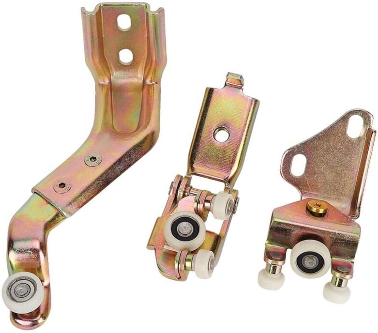 Qiilu Schiebetür-Rollenführungsset 9017601347 für Sprinter 1995-2006, Grau, 3 Stück