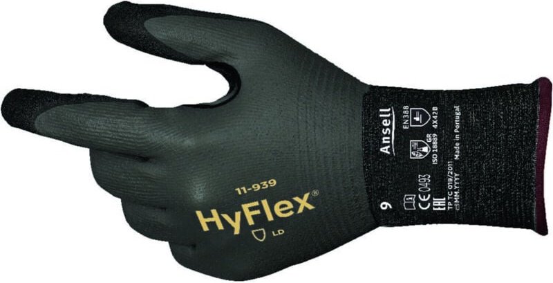 Handschuh Hyflex 11-939 Gr. 9 12 Stk - Ansell