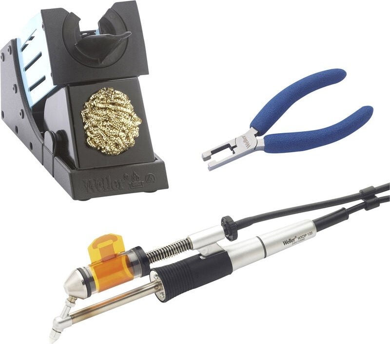 Weller - wxdp 120 Entlötkolben-Set 24 v 120 w Saugdüse +50 - +450 °c inkl. Ablage