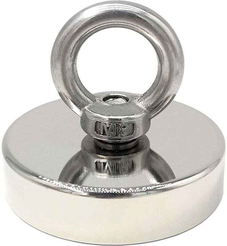 Neodym-Magnet 140 kg Kraft Durchmesser 60 mm