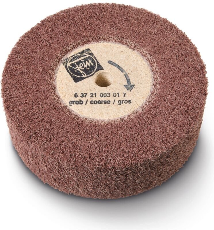 Lamellenschleifrad, ø 150 mm, Bohrung 14 mm, zur Beseitigung leichter Fehler und leichter Kratzer - Fein