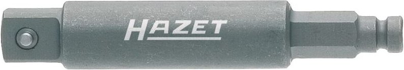 Schlag-, Maschinenschrauber Adapter, Sechskant massiv 8 (5/16), Vierkant massiv 10 mm (3/8) - Hazet