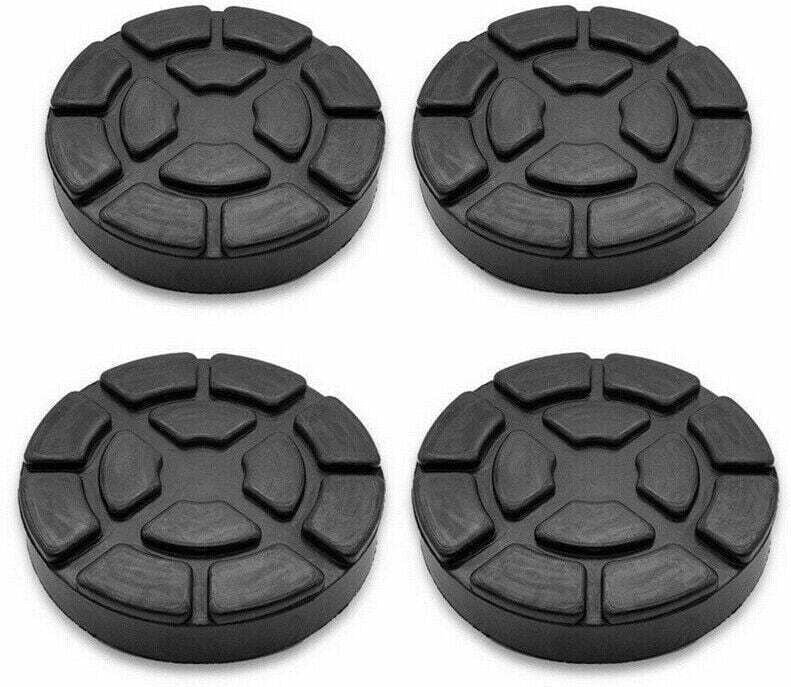 4x Gummipads, 130-mm-Gummiaufnahmen für 110-mm-Platten, Hebebrücken, Reparaturwerkzeuge