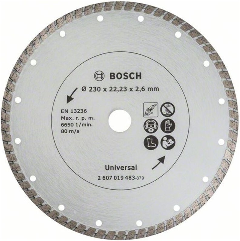 Bosch - Diamanttrennscheibe Turbo, ø 230 mm