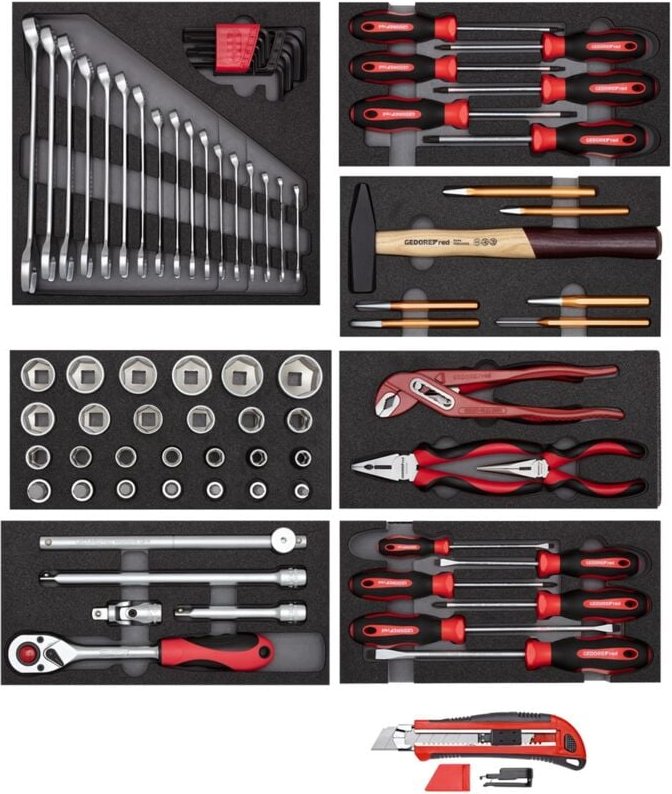 R21010000 Werkzeugsatz 8x CT-Module + Cutter 81-teilig