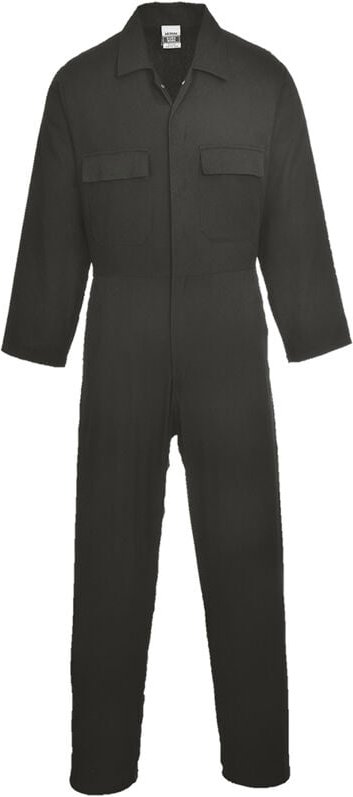 Arbeits-Overall aus Baumwolle Euro Work Schwarz M - FR(42-44) - UK(32-34)