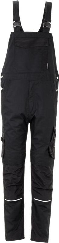 Arbeitshose Herren Latzhose schwarz/schwarz Größe 26