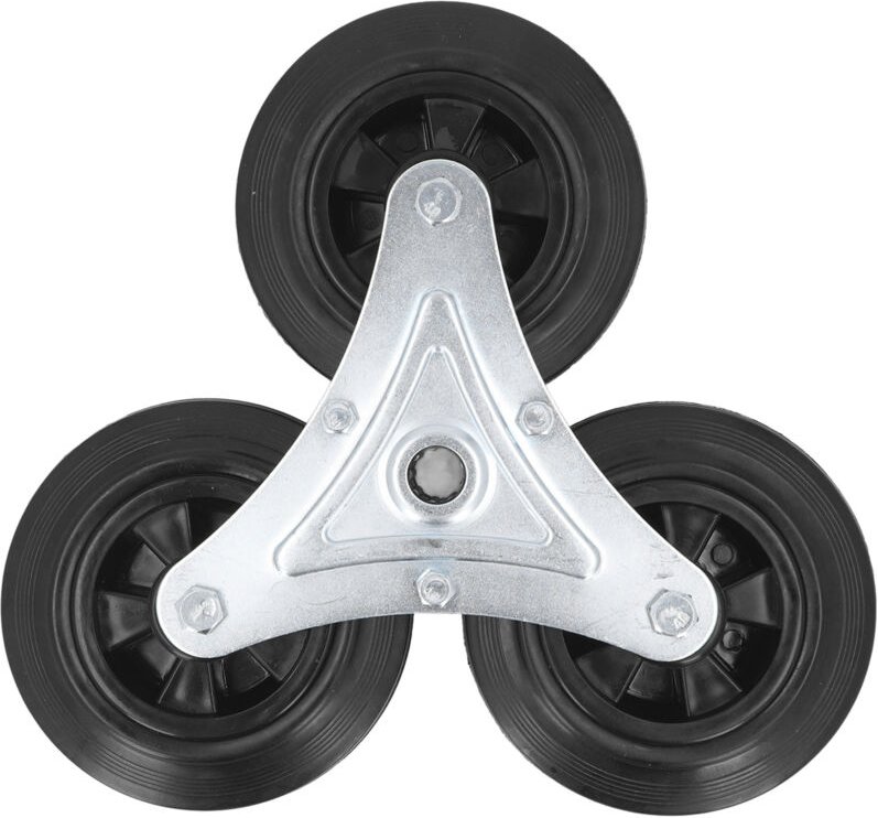 Eosnow Treppen kletterrad Ersatz Heavy Duty 6in Gummi Tri Kletterer für Einkaufs wagen Trolley
