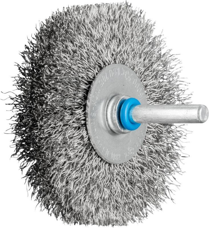 Pferd - pos Rundbürste ungezopft rbu ø 70 x 15 mm Schaft-Ø 6 mm Edelstahl-Draht-Ø 0,30 43701019 10 St