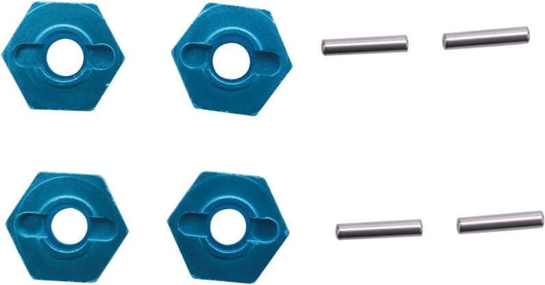 1Set/4Pcs Metall Hexagon Set Für 12428 12423 1/12 Geschwindigkeit Rc Auto Fy-01/02/03/04/05 Upgrade Teile