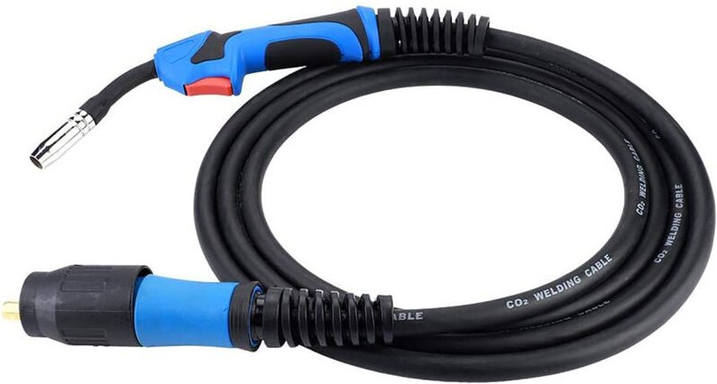 Eosnow MIG-Schutzgas-Schweibrenner MB15AK, Euro-Standard-Anschluss, 3,8 m