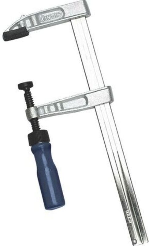 Brüder Mannesmann - Schraubzwinge, 120 x 200 mm, din 5117 M90422 M90422 Spann-Weit