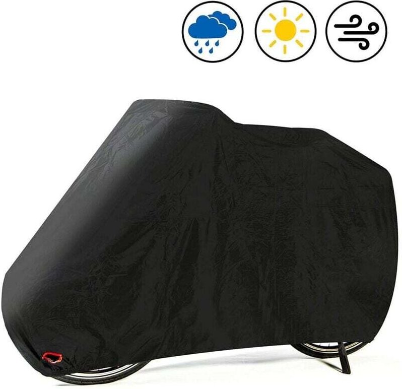 Autoabdeckung, wasserdichte und reißfeste Fahrradabdeckung – Super Garage Bike aus beschichtetem Polyestermaterial, hoch...