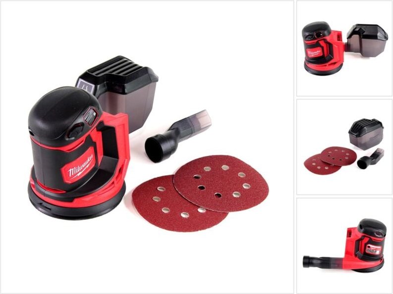 Milwaukee M18 BOS125-0 Akku Exzenterschleifer 18V 125mm Solo ( 4933464228 ) - ohne Akku, ohne Ladegerät