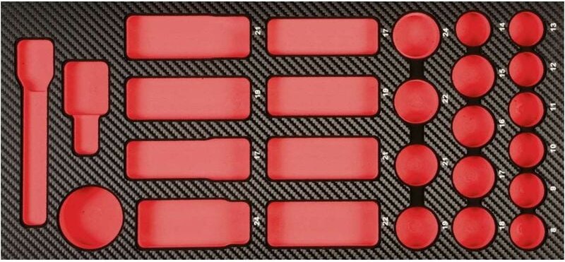 Projahn ProForm Einlage leer f. 1/2 Schlagnüsse