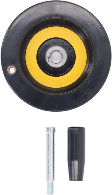 Handradgriff aus Kunststoff für Tischkreissägen, 0,55 Zoll Kurbel, 4,92 Zoll Außendurchmesser Mittelloch, Ersatz-Handrad...