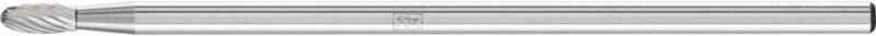 PFERD TOOLS Hartmetall Frässtift Tropfen TRE Ø 03x07 mm Schaft-Ø 3x75 mm Z5 universal fein