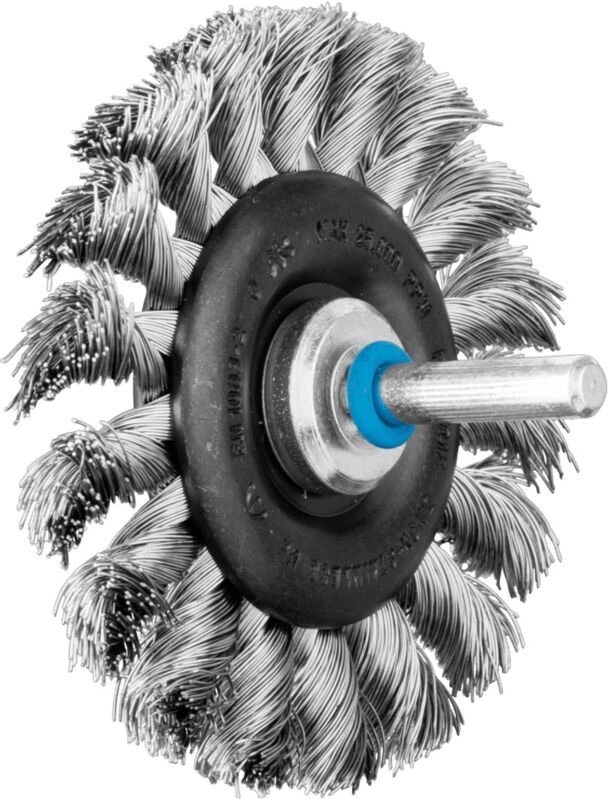 Pferd - Rundbürste rbg 7012/6 inox 0,35 D.76mm 6mm Drahtstärke 0,35mm va 12mm 25000min-¹