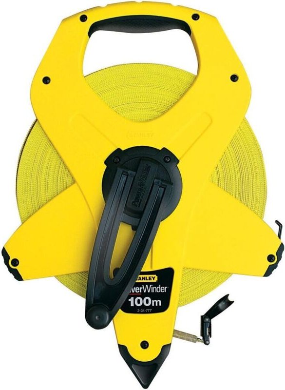 Bandmaß PowerWinder Fiberglas 100 m 2-34-777 - Stanley