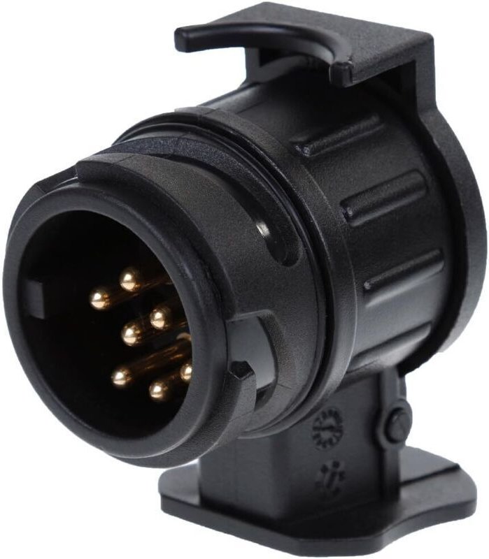 Wasserdichter 13-poliger weiblicher auf 7-poliger männlicher Anhängerstecker-Adapter für 7-polige Anhänger und Fahrzeuge...