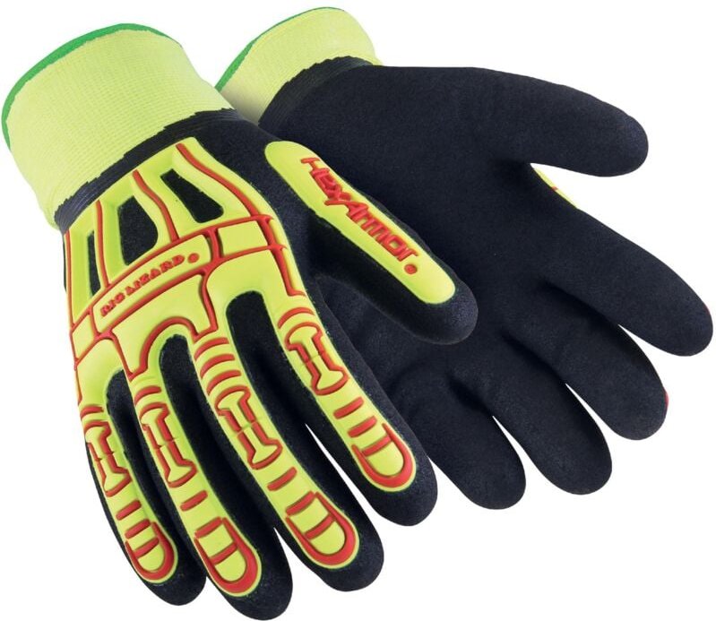 HexArmor Schutzhandschuh Rig Lizard® 2099 gelb Gr. 6