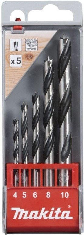 Set mit 5 zylindrischen Holzbohrern MAKITA - D-57211