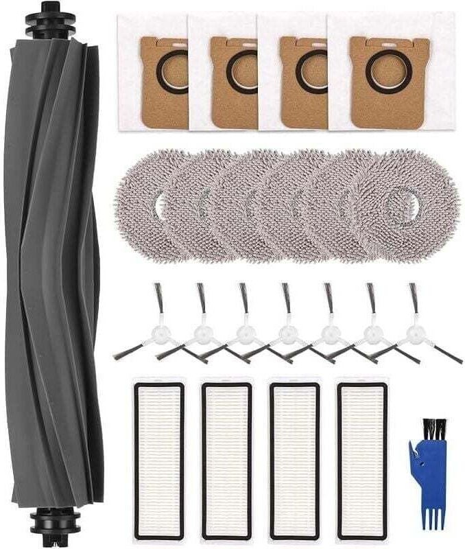 Zubehörset für Xiaomi X20+/Dreame L10s Ultra/L10 Ultra Staubsauger, XU, Ersatzteile für Dreame, 1 Hauptbürste, 7 Bürsten...