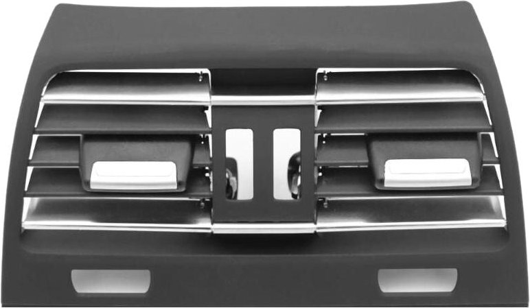 Tlily - Auto Hinten Mittel Konsole Vent Panel Outlet KüHlergrill Abdeckung Frische ac Air für F01 F02 750I 750Li 2009-20...