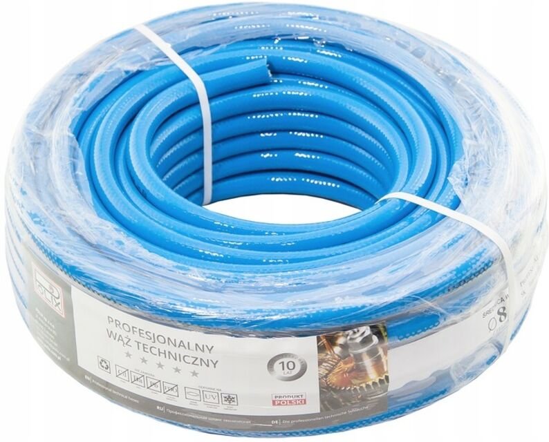 Druckluftschlauch FI = 8 mm x 50 m, blau, professionell