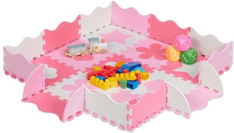 Puzzle 3x3 puzzle mat jigsaw with frame