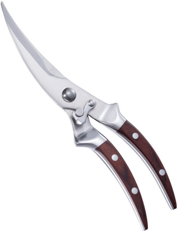 Küchenschere, Mehrzweck-Küchenschere, robuste Edelstahl-Gemüseschere, Steak-, Brot-, Grill- und Campingschere